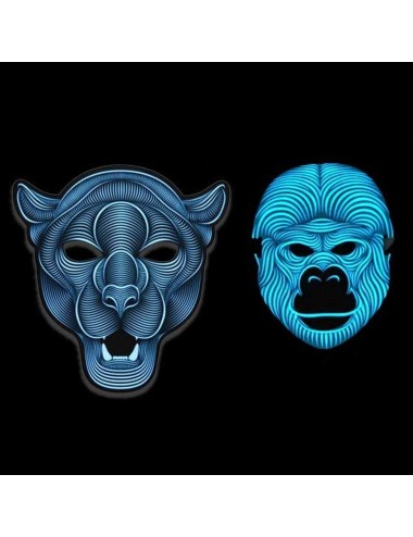 Máscara Luminosa LED con...