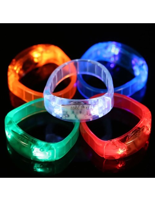 Pulsera LED sonido