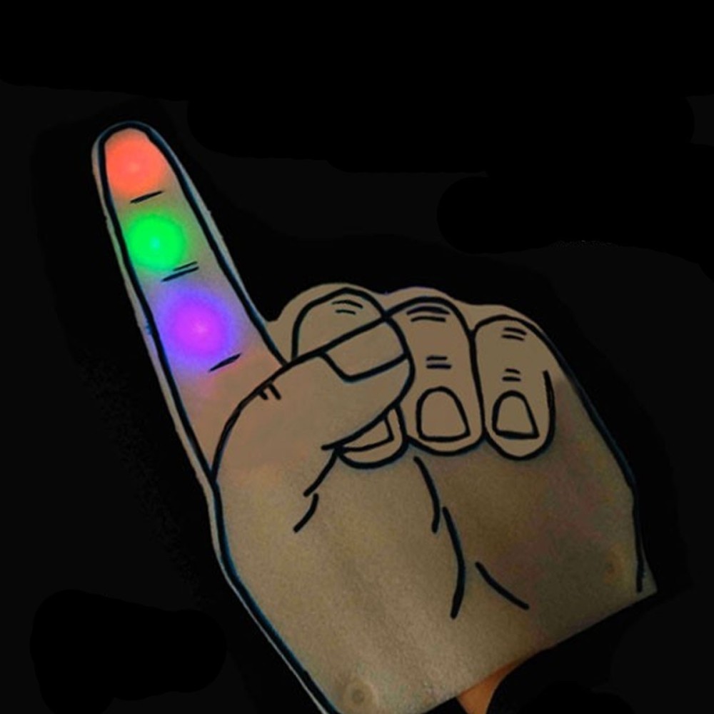 Mano Espuma Luces LED