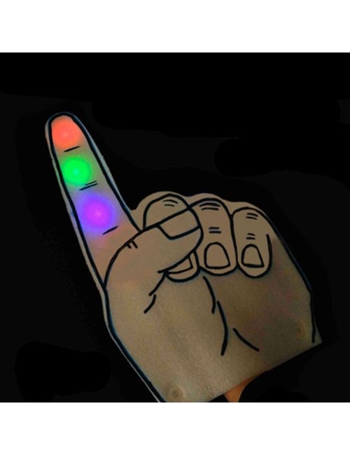 Mano Espuma Luces LED