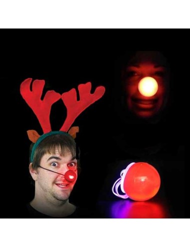 Nariz de Payaso Luminosa