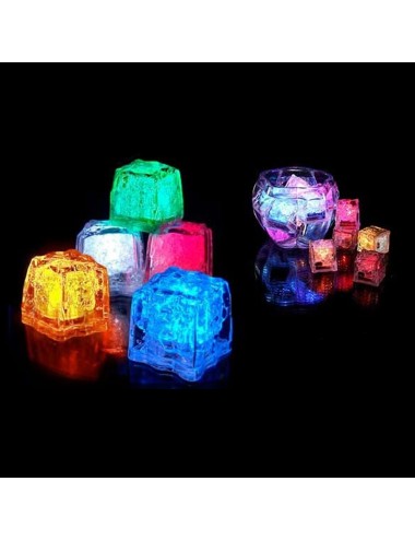 cubitos hielo luces led