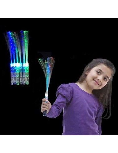 Palo LED Fibra Óptica