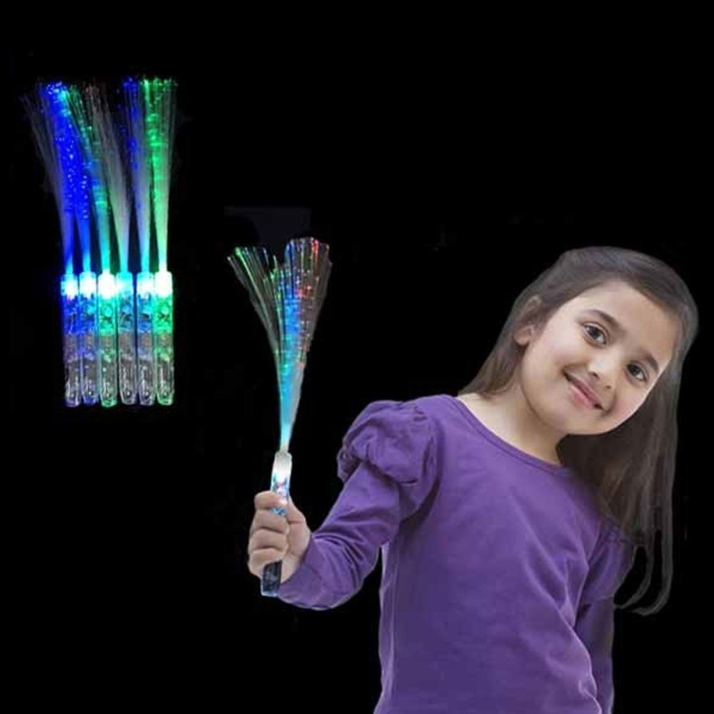 Palo LED Fibra Óptica