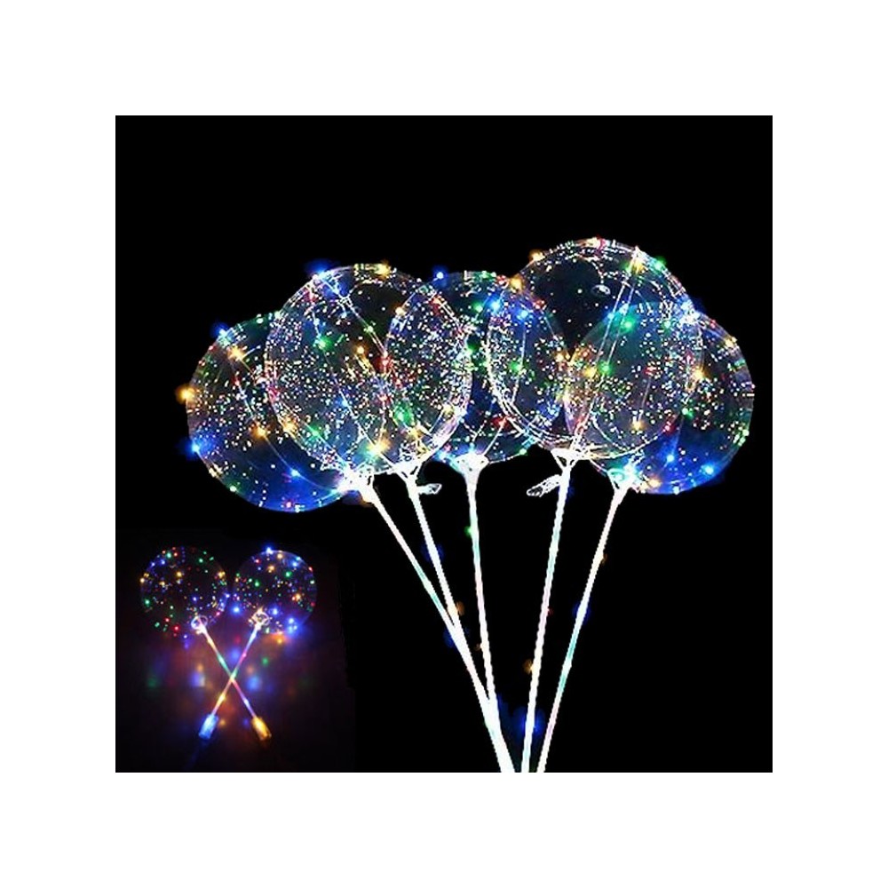 Globos LED transparentes