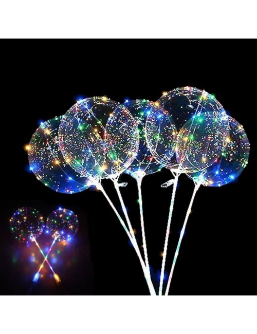 Globos LED transparentes