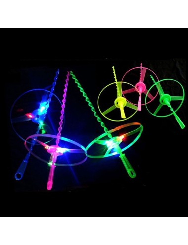 Disco Volador Giro LED