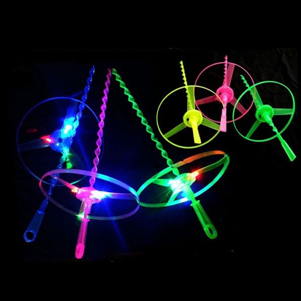 Disco Volador Giro LED