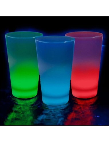 Vaso Chupito Luminoso Fluorescente