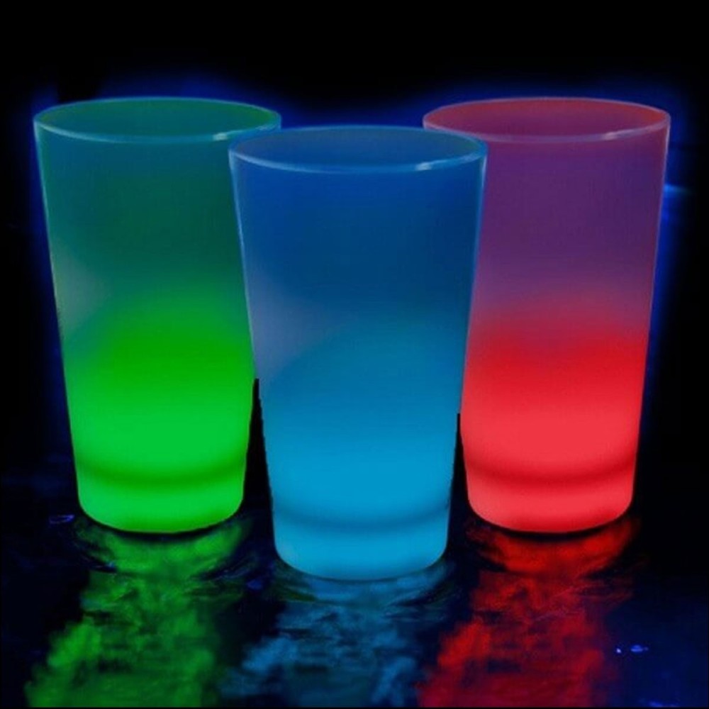 Vaso Chupito Luminoso Fluorescente