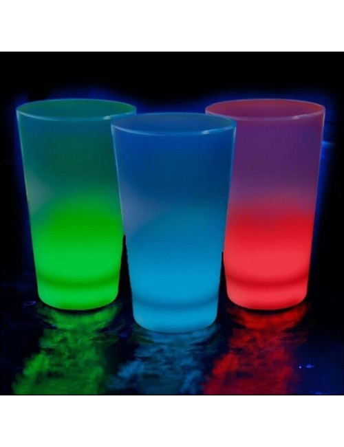 Vaso Chupito Luminoso Fluorescente