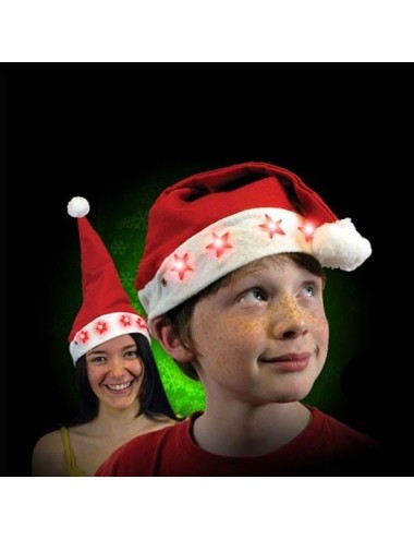 Gorro Luminoso Papá Noel