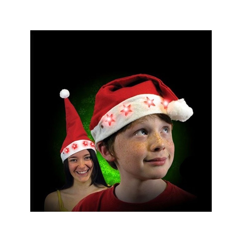 Gorro Luminoso Papá Noel