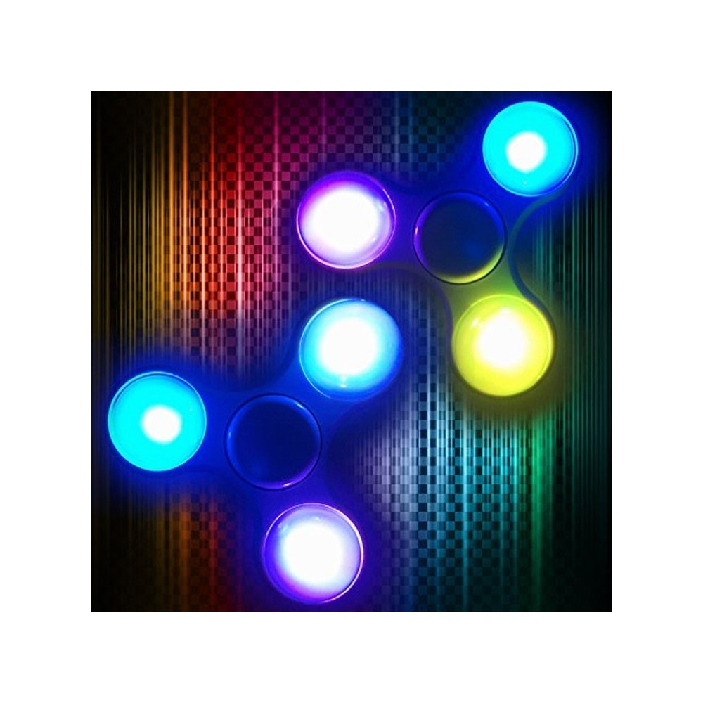 Fidget Spinner luz LED
