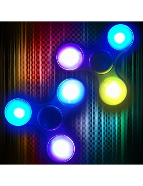 Fidget Spinner luz LED