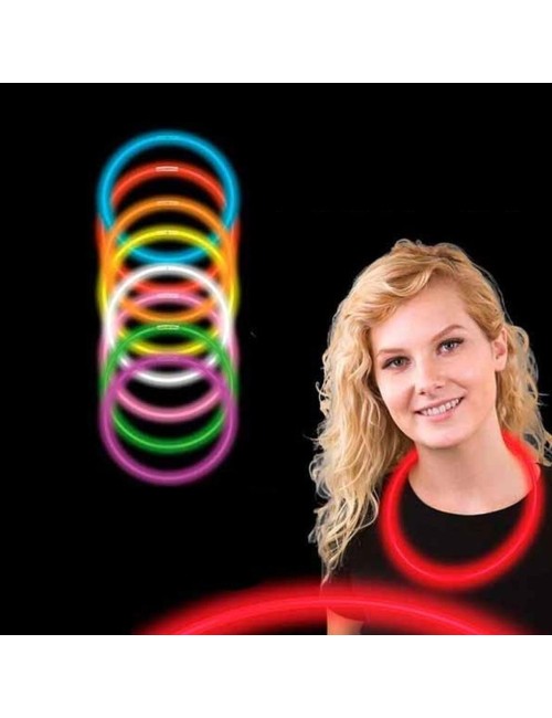 Collares de neon luminosos