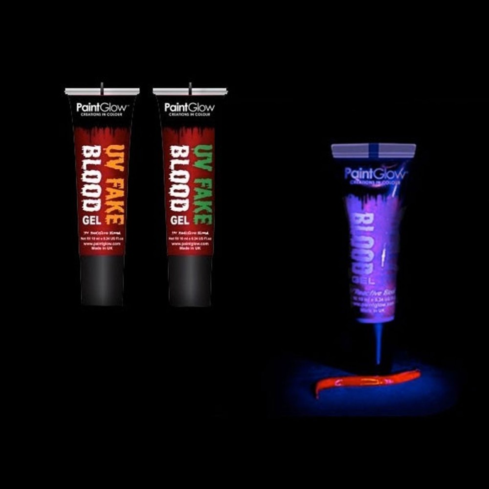 Sangre falsa luminosa UV