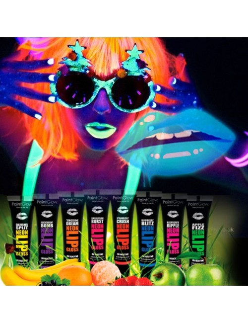 Gloss labial fluorescente UV