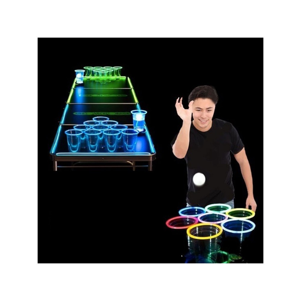 Pack Beer Pong Luminoso