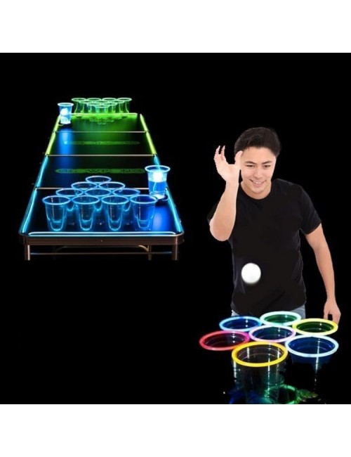 Pack Beer Pong Luminoso