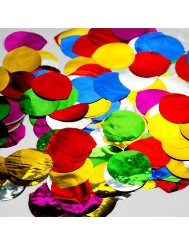 Confeti pétalos metalizados