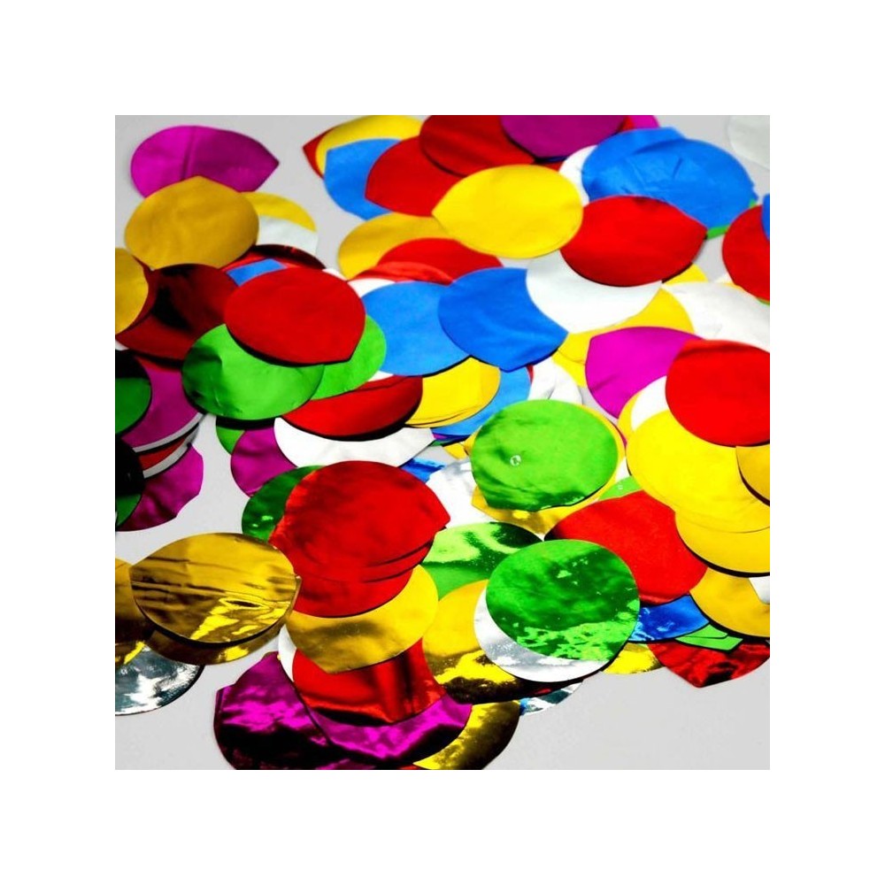 Confeti pétalos metalizados