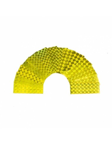 Confeti dorado reflectante