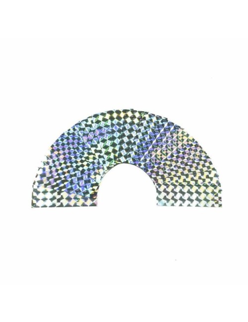 Confeti plateado reflectante