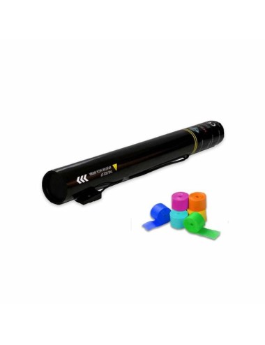 Cañón eléctrico serpentinas papel