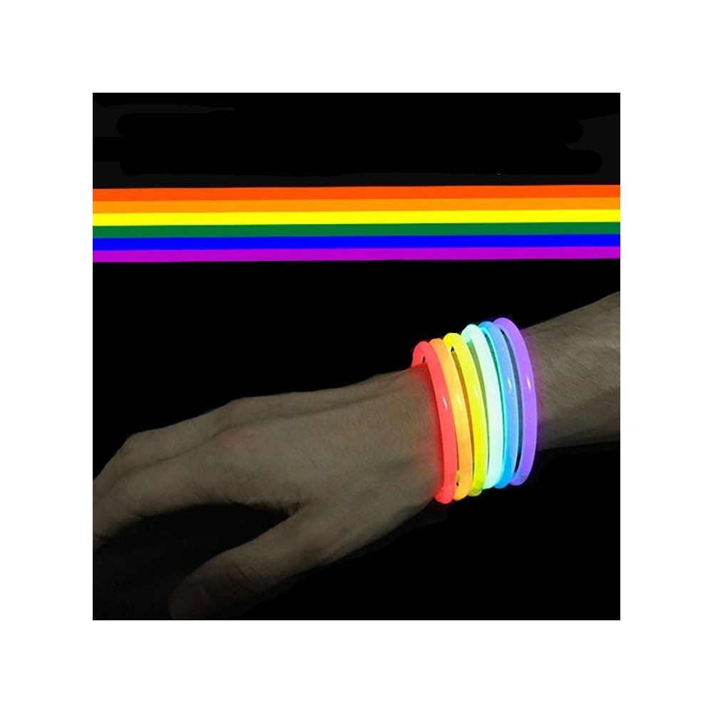 Pack Pulseras Luminosas Orgullo Gay