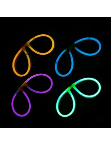 Pack Fiesta del Semáforo con Gafas Fluorescentes Aviador