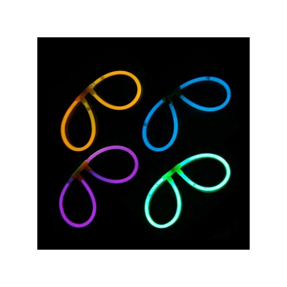 Pack Fiesta del Semáforo con Gafas Fluorescentes Aviador