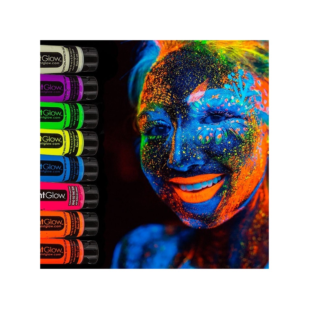 Pack Fiesta del Semáforo con Pintura Fluorescente