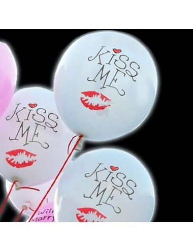 Globos LED Kiss Me