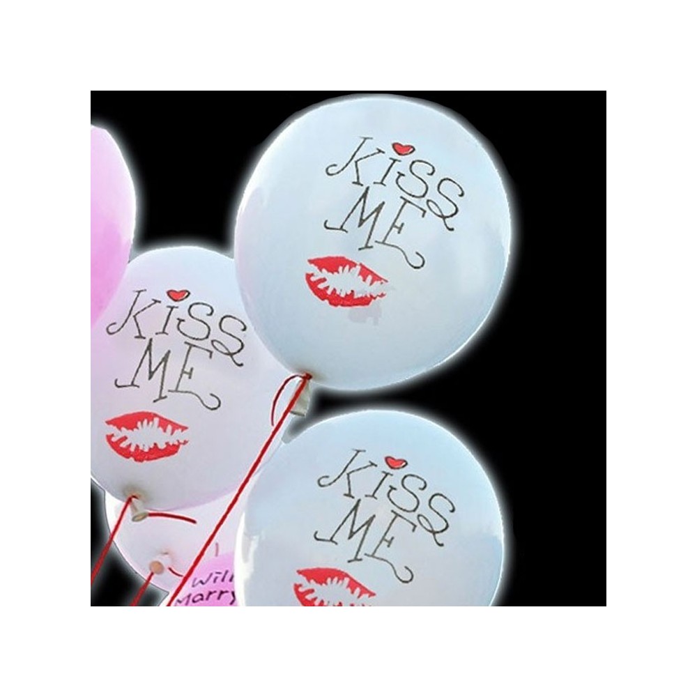 Globos LED Kiss Me