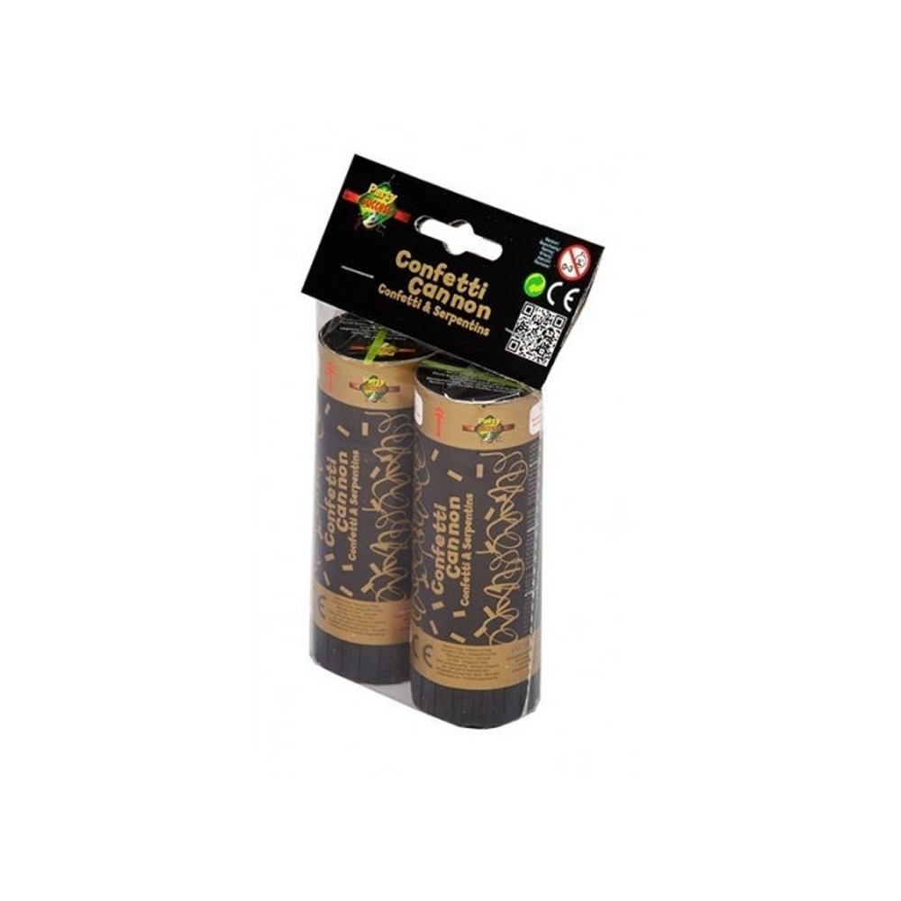 Mini cañón mix confeti/serpentinas metalizadas