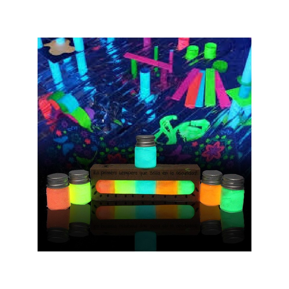 Témperas Fluorescentes para Niños
