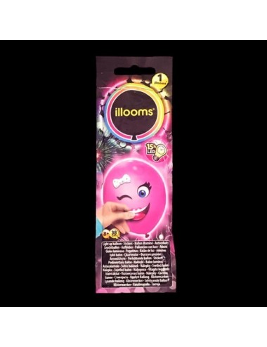 Globos LED Fun Face Chica