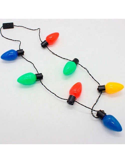 collar luces Navidad
