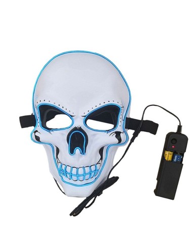 máscara led calavera