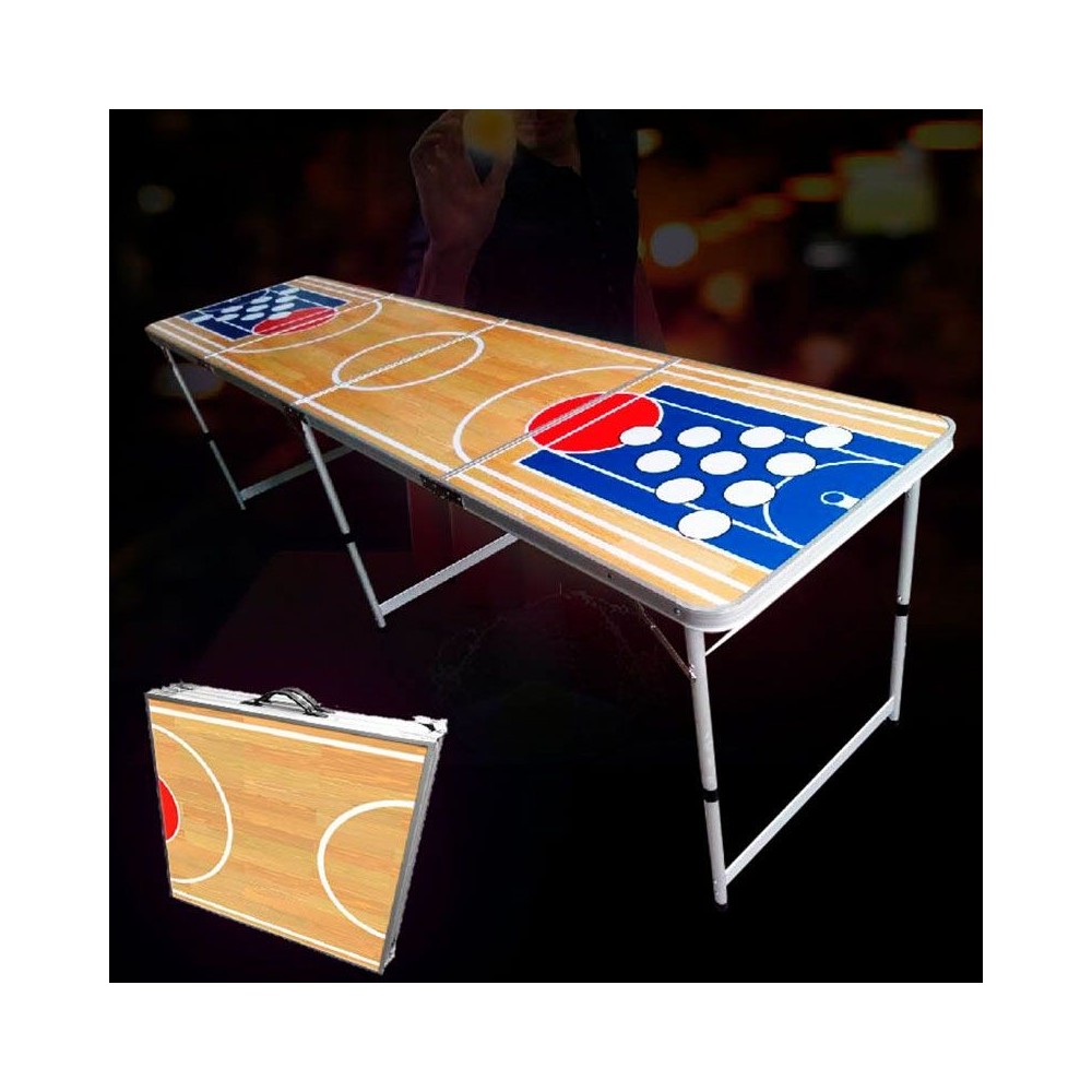 Mesa Beer Pong Baloncesto