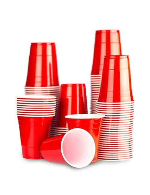 Vasos Rojos Americanos Beer Pong