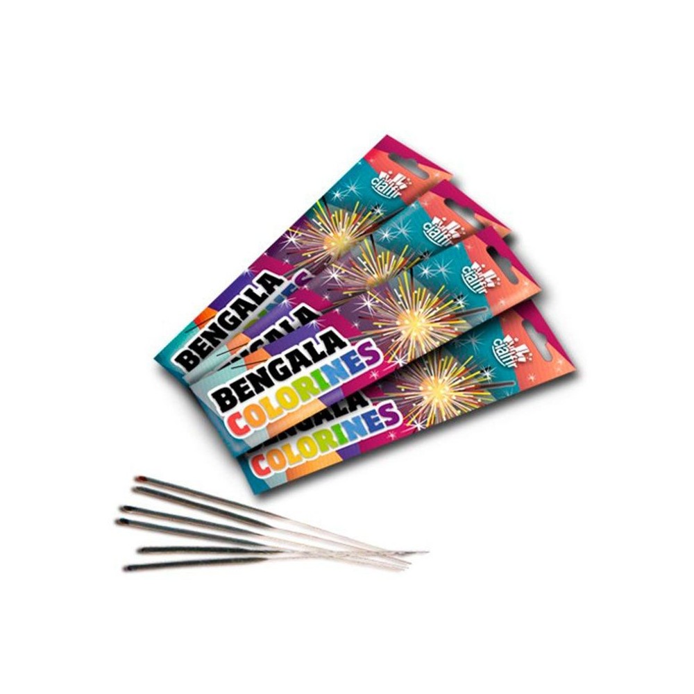 bengalas clásicas colorines