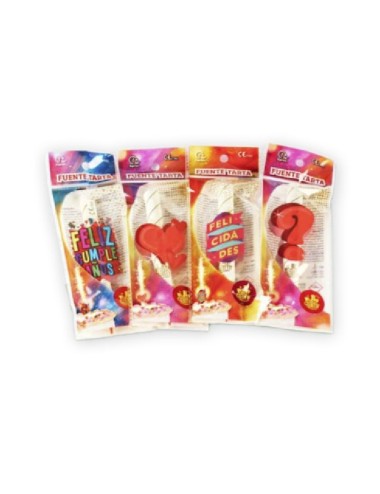 bengalas pastel números