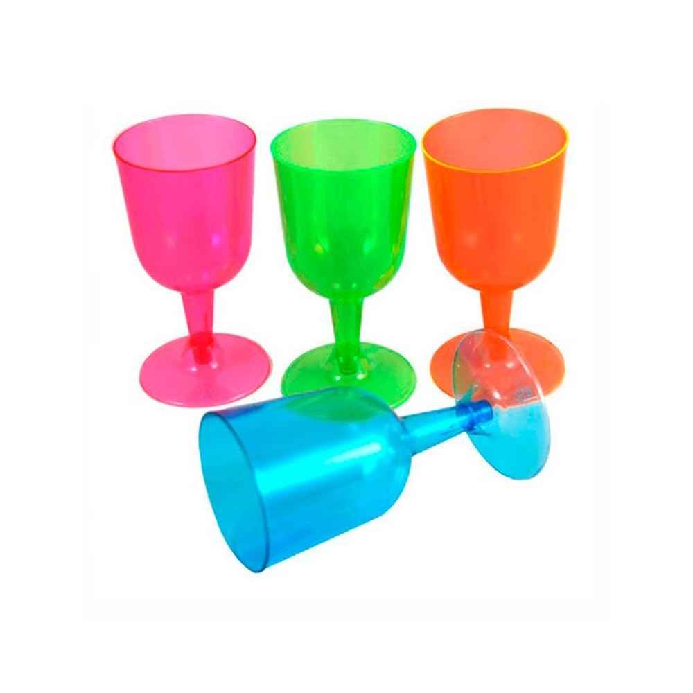 Copas Fluorescentes de Vino