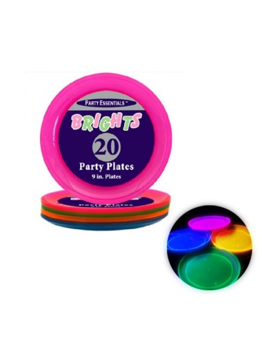 Platos Fluorescentes UV