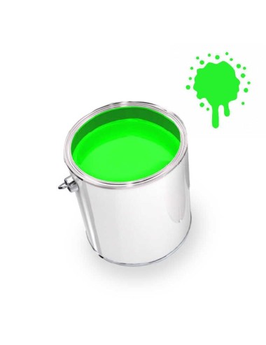 pintura superficies uv verde