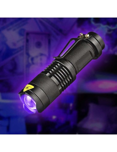 linterna uv zoom