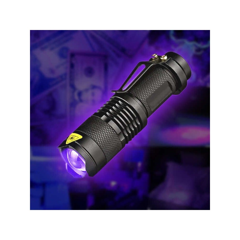 linterna uv zoom