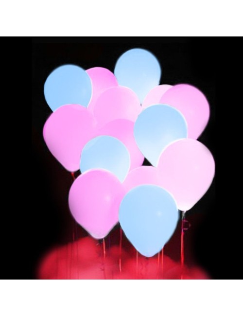 globos led baby shower